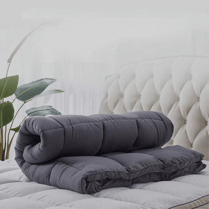 SleepEase™ 5cm Bamboo Charcoal Mattress Topper